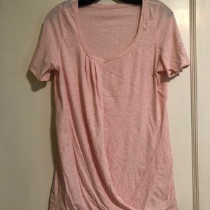 Lululemon yoga open front tshirt